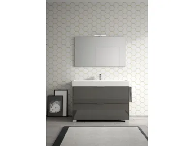 Mobile da Bagno sospeso Dressy 05 di Ideagroup