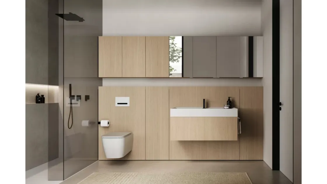 Mobile da Bagno Wall Home1 B3 di Ideagroup